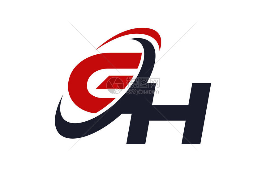 GHLogoSwoush全球图片