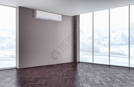 现代室内有空调3图片
