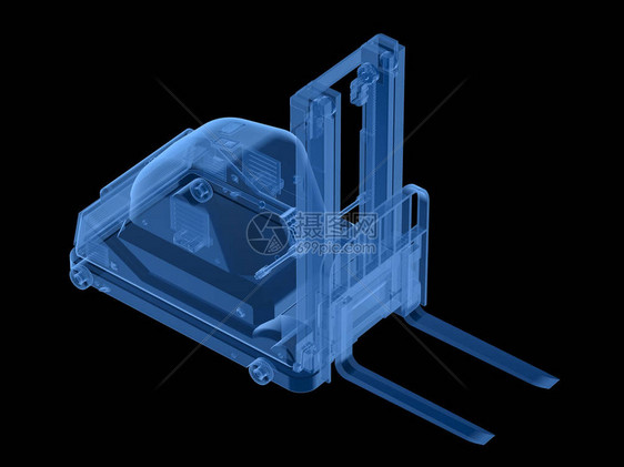 3d黑色背景的X图片