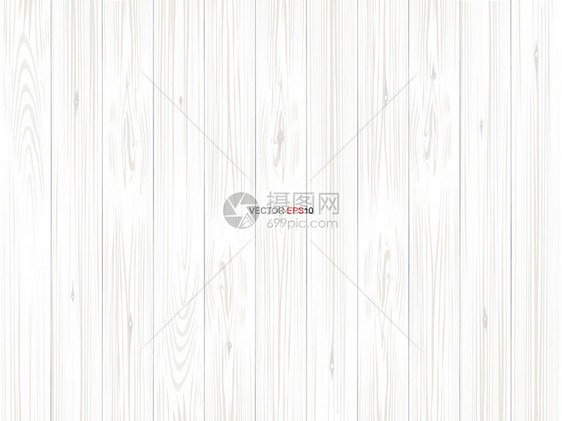 背景的白色木样式和纹理矢量图图片