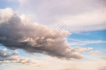 云天空蓬松抽象背景图片