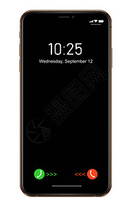 黑色智能手机矢量eps10新品牌的符合实际的图片