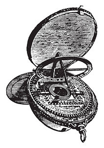 Astrolabe是一种过时的不同形式的天文仪器图片
