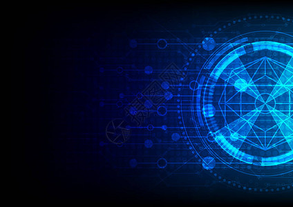 抽象数字通信技术矢量背景背景图片