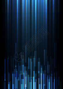 暗底背景几何层运动背景简单技术模板矢量图解中的蓝色重叠像素图片