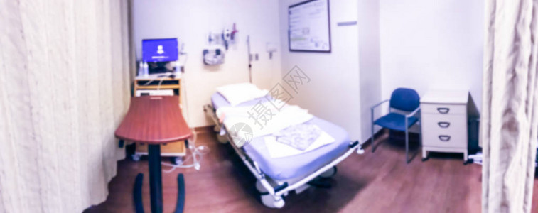 护士天使美国医院模糊的抽象产前护理室插画