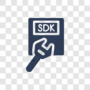 SDK图标Trindy在技术收集中透明背图片