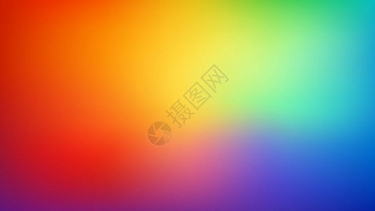 平滑和模糊的彩色渐变网格背景现代明亮的彩虹色易于编辑的软彩色矢量横背景图片
