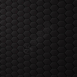 六边形蜂窝模式的黑色图片