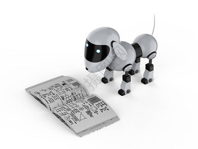 机器学习概念3D造狗机器图片