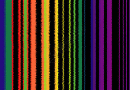 振动彩色波段的背景类似于声波的图像在图片