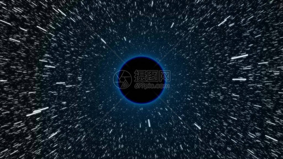 黑洞拉出恒星空间时空漏斗坑插图背景新质量的普世科学凉爽图片