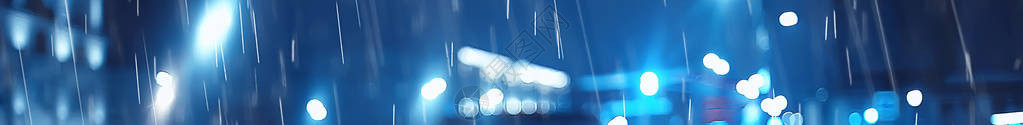 抽象背景雨玻璃秋天气窗外的雨滴寒冷图片