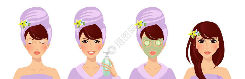 皮肤护理和丙烷治疗美容化妆品产图片