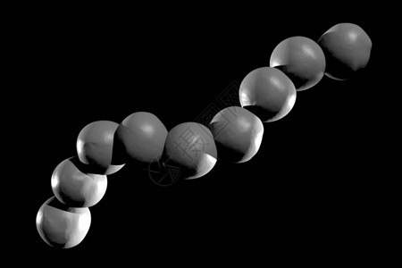 口腔3D数字插图中被称为Streptococcus图片