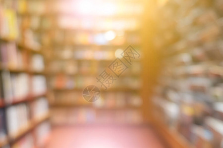 图书馆仿古传统纸质书店架类堆书的模糊背景呈现数字技术世界抽象智慧能背景图片