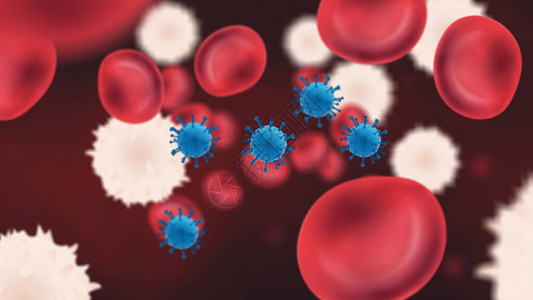 血流中含有红细胞和白细图片