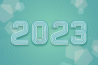 兔年绿色创意2023图片