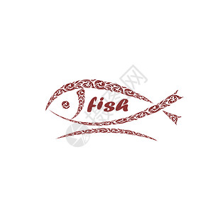 鱼的logo设计矢量图图片