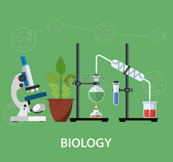 生物实验室工作区图片