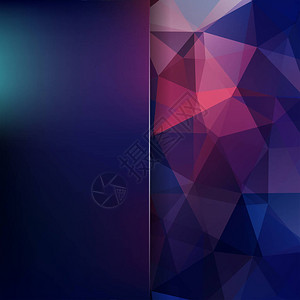 抽象的多边形矢量背景彩色几何矢量图创意设计模板用于设计的抽象矢量背景蓝色图片