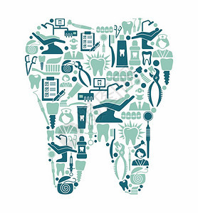 口腔医学与牙齿护理的牙齿图片