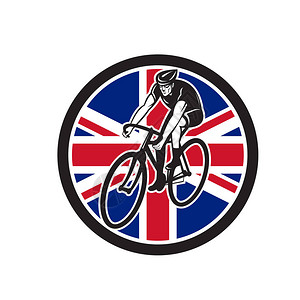 英国骑自行车联盟杰克标志图标图片