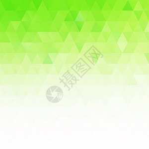 绿色网格马赛克背景创意设计模板图片