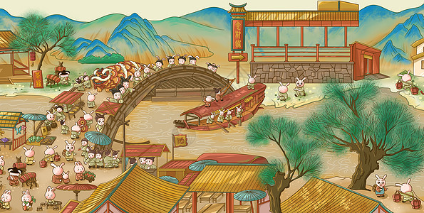 清明上河图图片