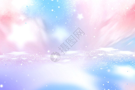 蓝紫色梦幻背景背景图片
