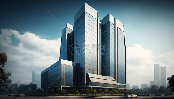 高楼建筑金融中心图片