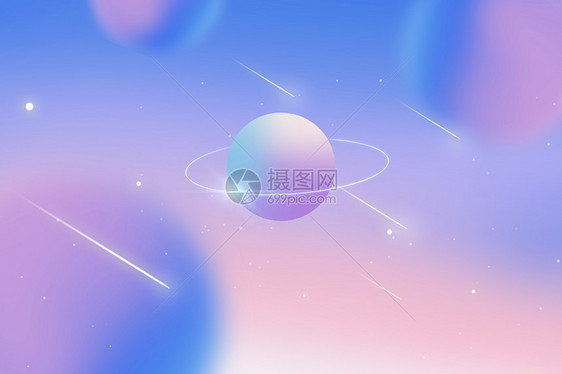 梦幻星球背景图片