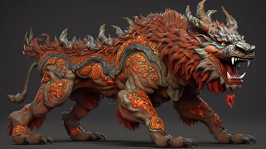 神兽白泽图片