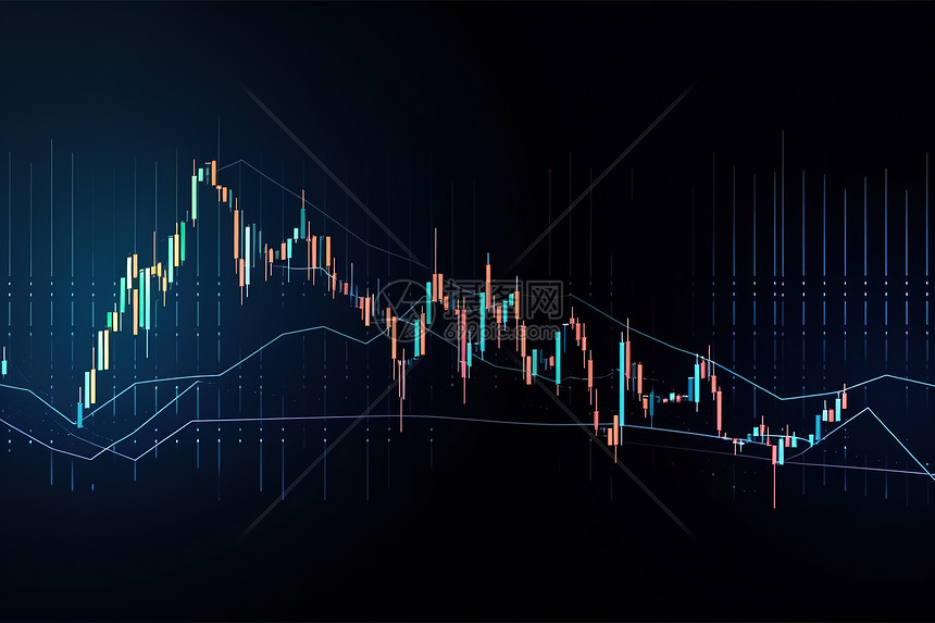股票K线图插画图片下载-正版图片402437616-摄图网
