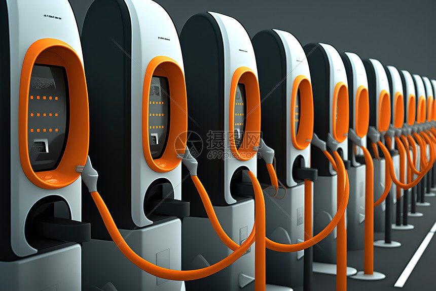 新能源环保充电桩插画图片下载-正版图片402438004-摄图网