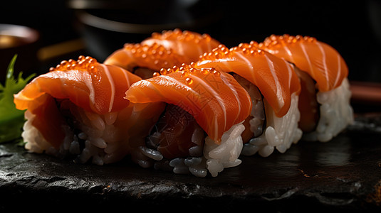 三文鱼寿司寿司卷图片
