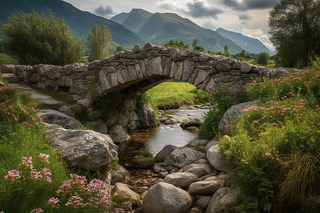 美丽山水风景背景图片