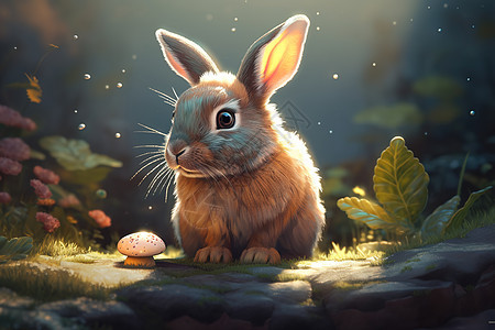 可爱萌宠兔子图片