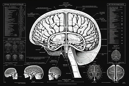 智慧大脑大脑问号高清图片