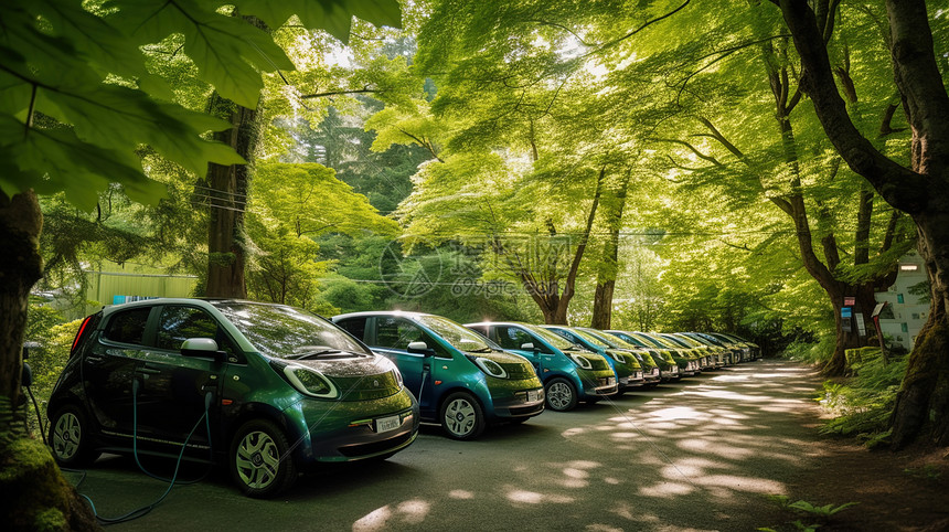 新能源车插画图片下载-正版图片402442558-摄图网