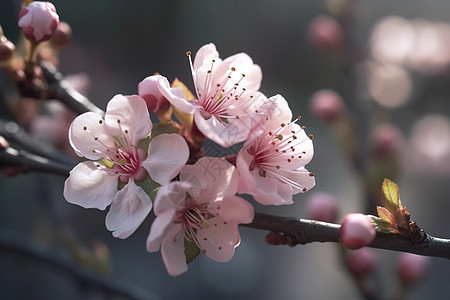 粉色樱花图片