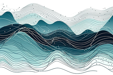 水环水波纹图片