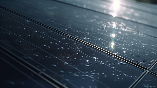 新能源太阳能面板图片
