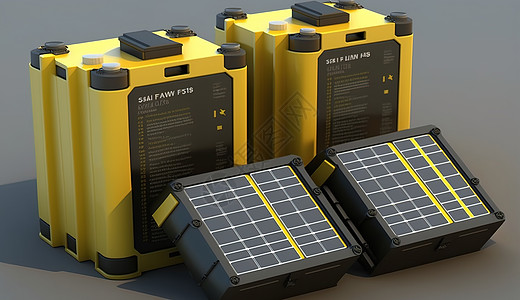科技感充电太阳能图片