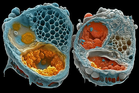 医疗科学细胞剖析图图片