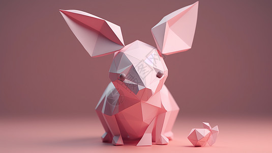 手工折纸兔子图片