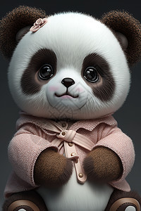 熊猫动漫3D图片