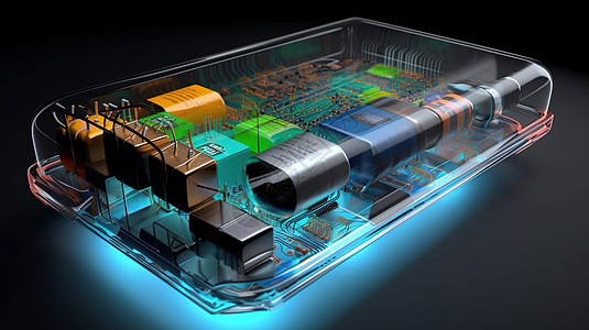 高科技电能储存图片