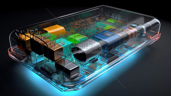 高科技电能储存图片