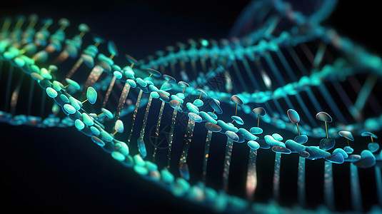 基因组DNA图片